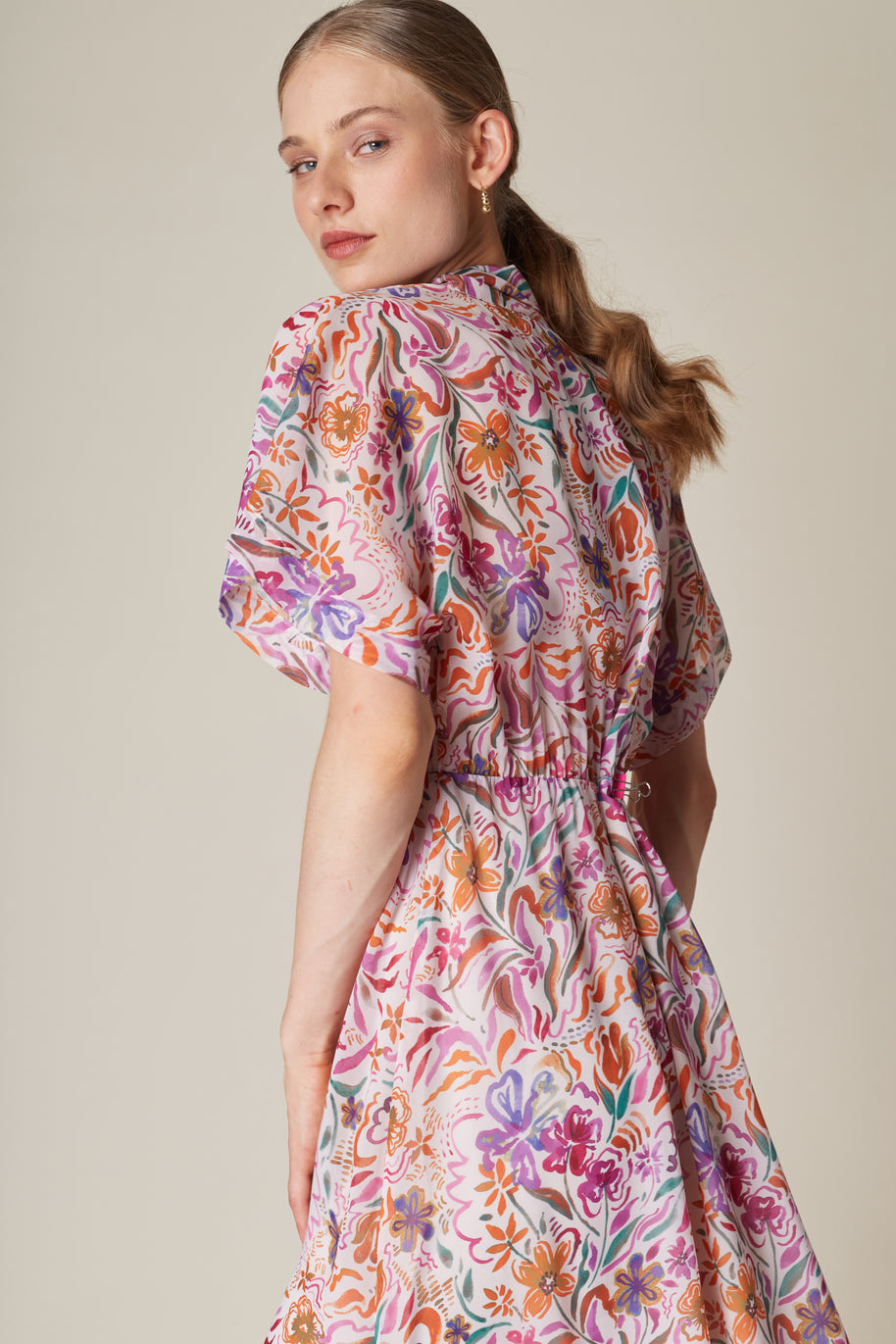 Floral Georgette Dress