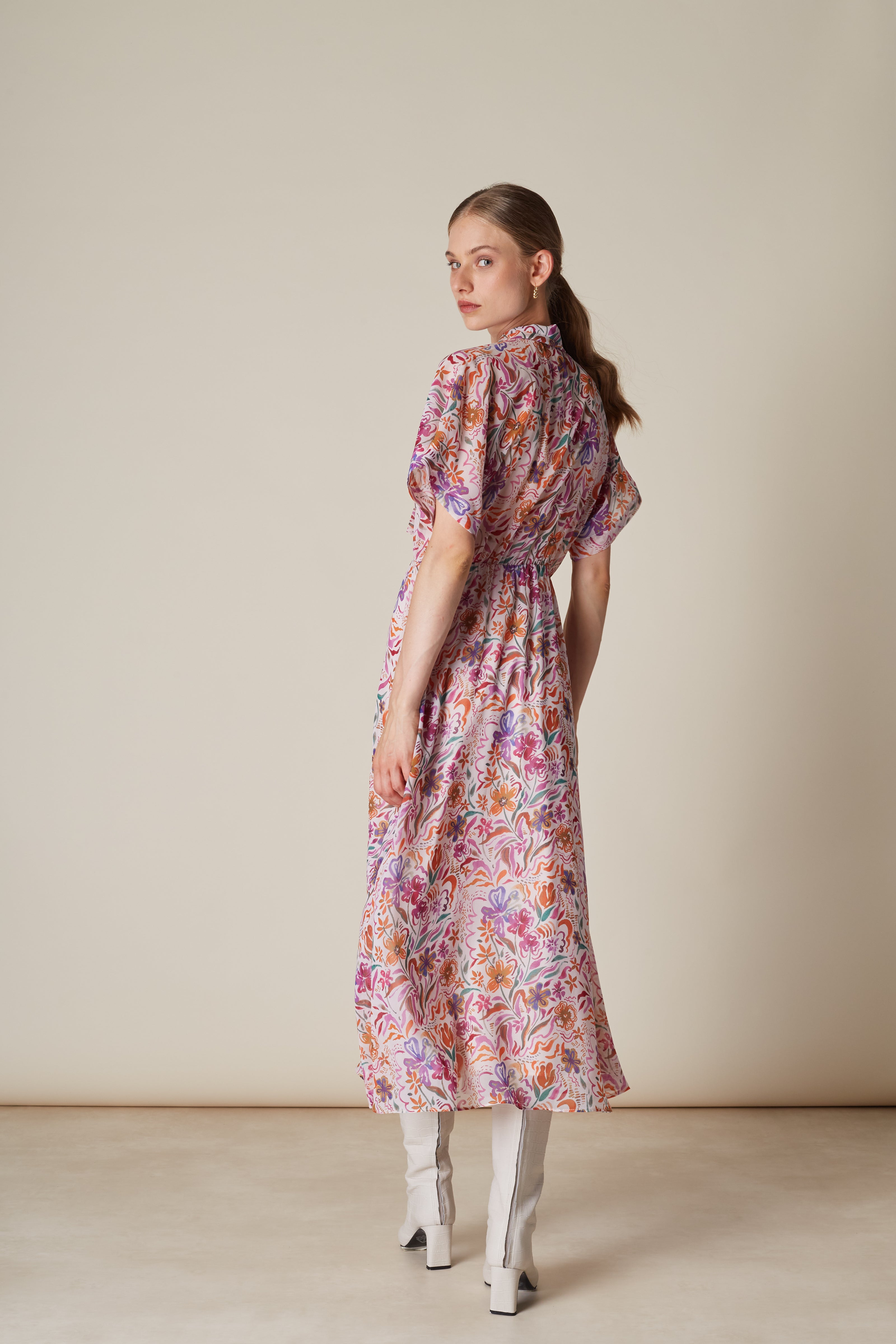 Floral Georgette Dress