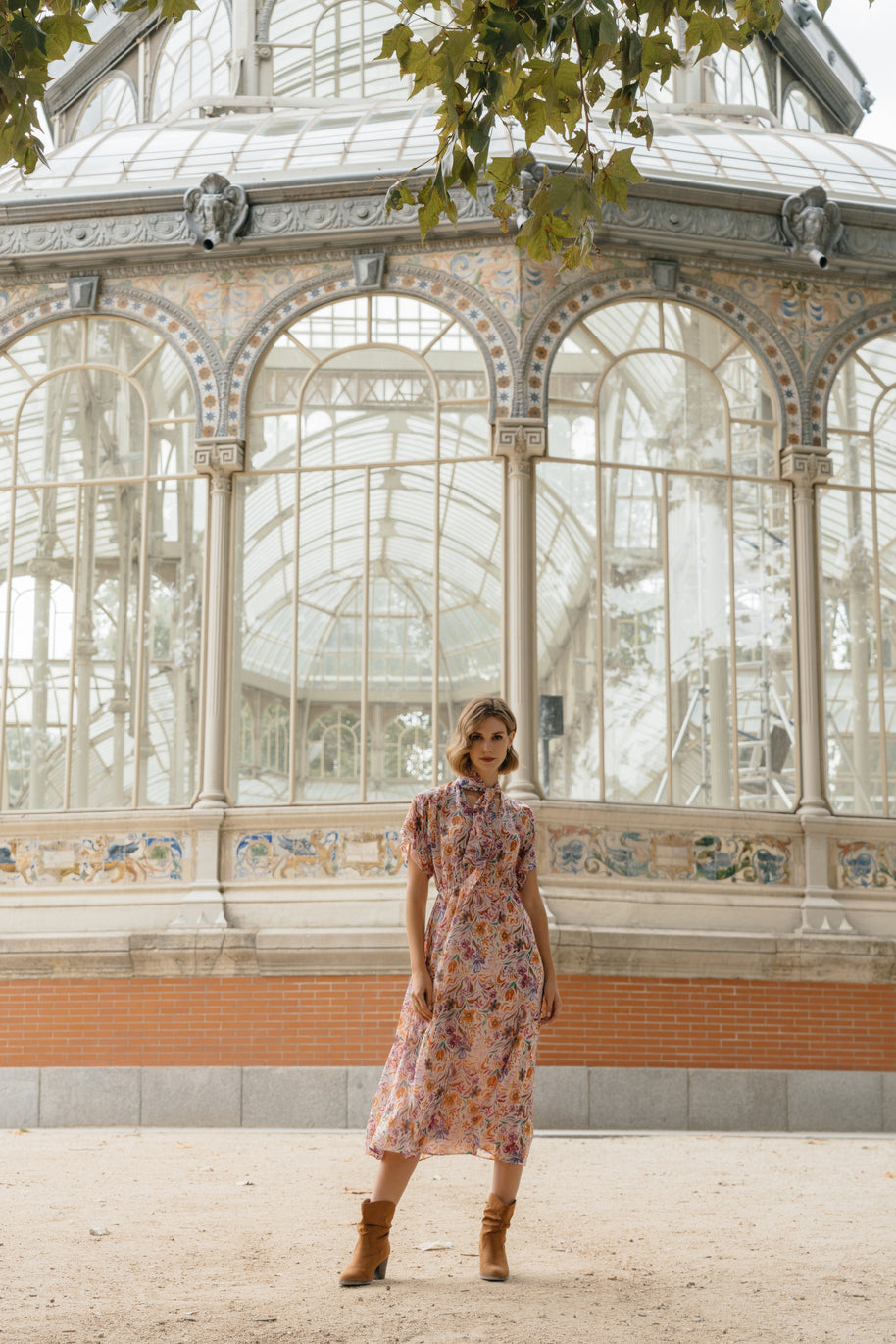 Floral Georgette Dress