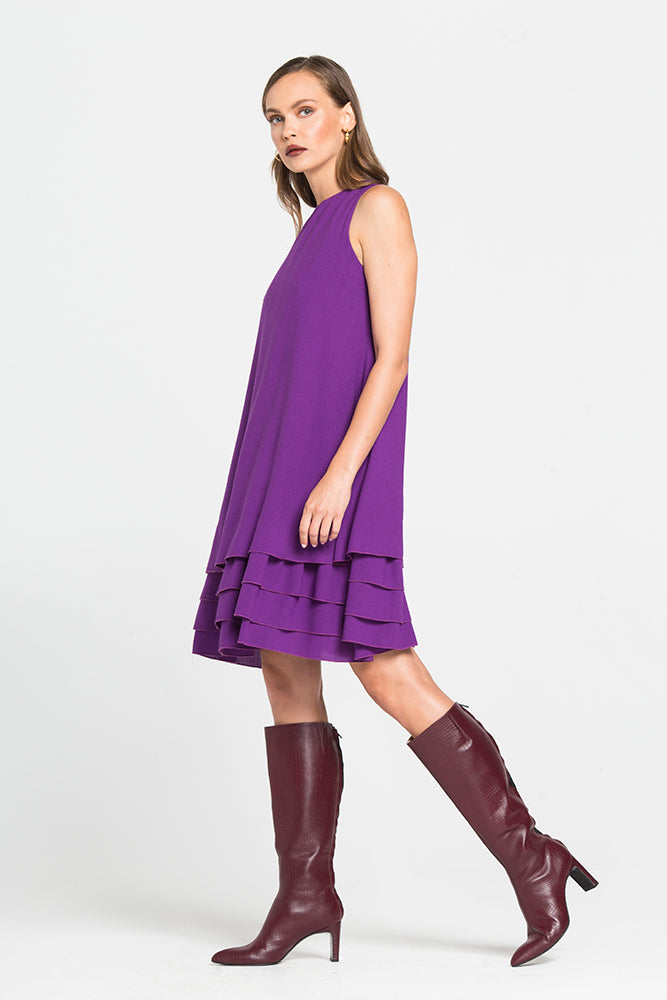 Κοντό Φόρεμα με Βολάν