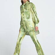 Πουκάμισο με Σχέδια Λαχουριών