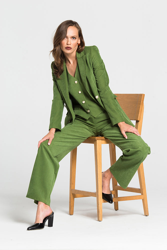 Μακρύ Διπλοκούμπωτο Σακάκι