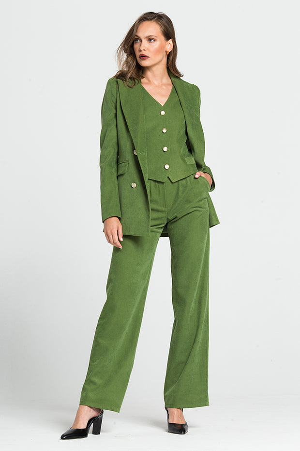 Μακρύ Διπλοκούμπωτο Σακάκι