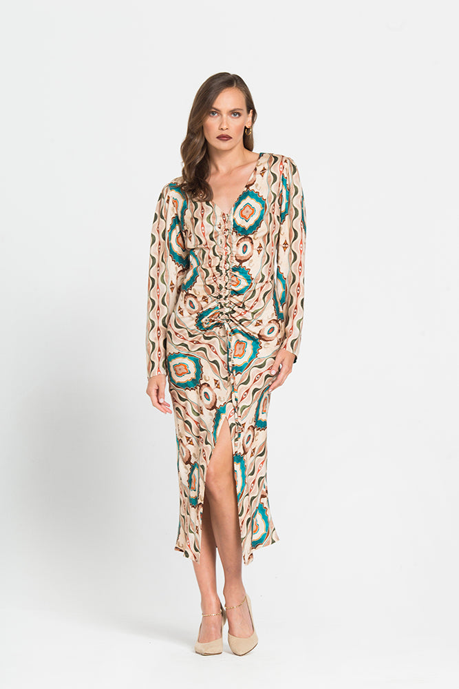 Front Opening Dress