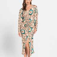 Front Opening Dress
