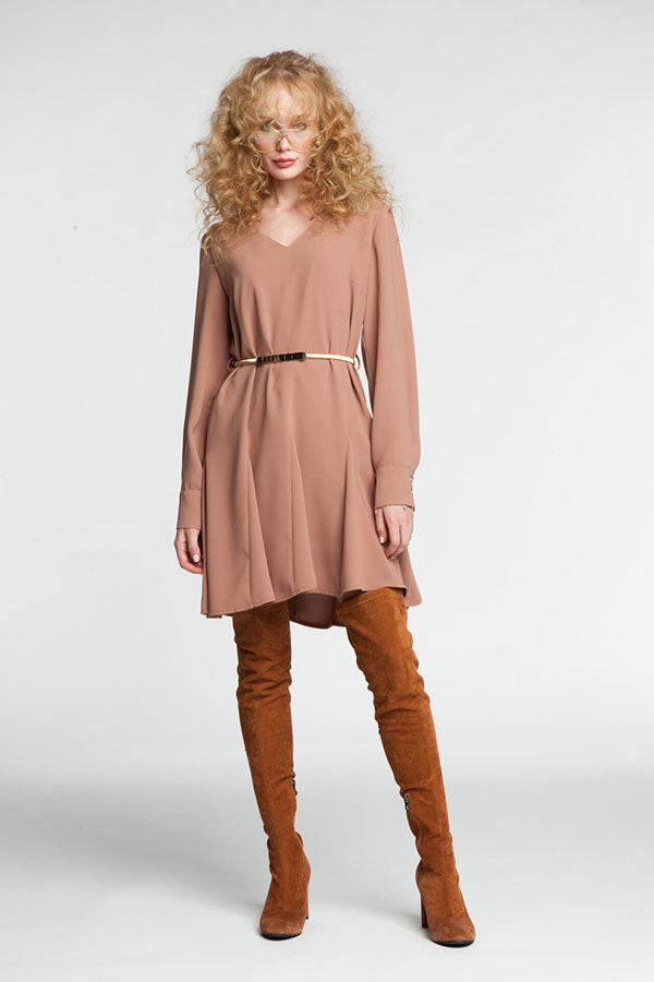 Godet Dress