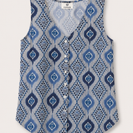 Blue pattern shirt