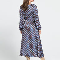 Μακρύ Φόρεμα Εμπριμέ Κύκλοι