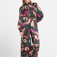 Παντελόνι σε Σατινέ Υφή