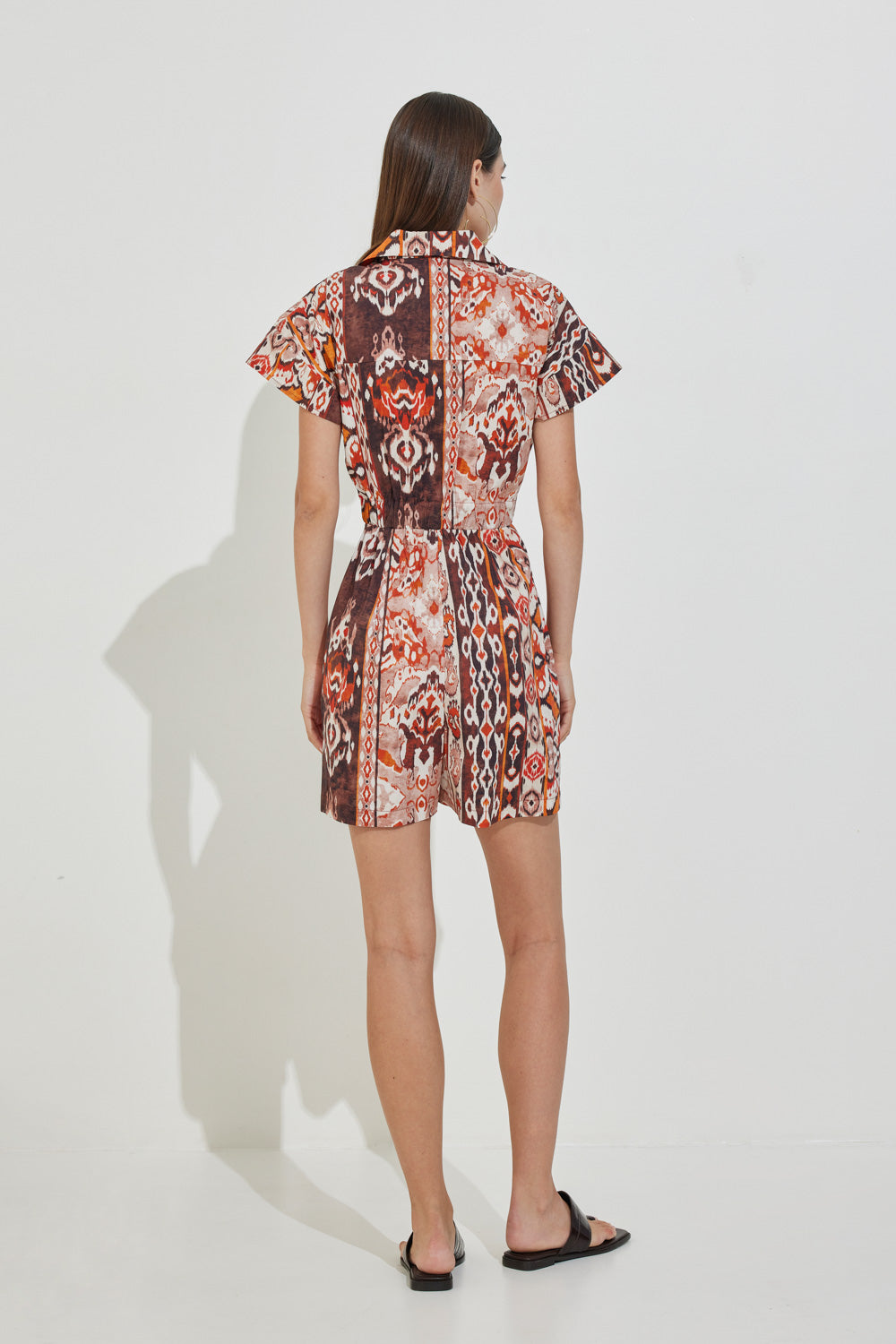 Printed Short Jumpsuit