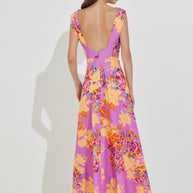 Floral Long Dress