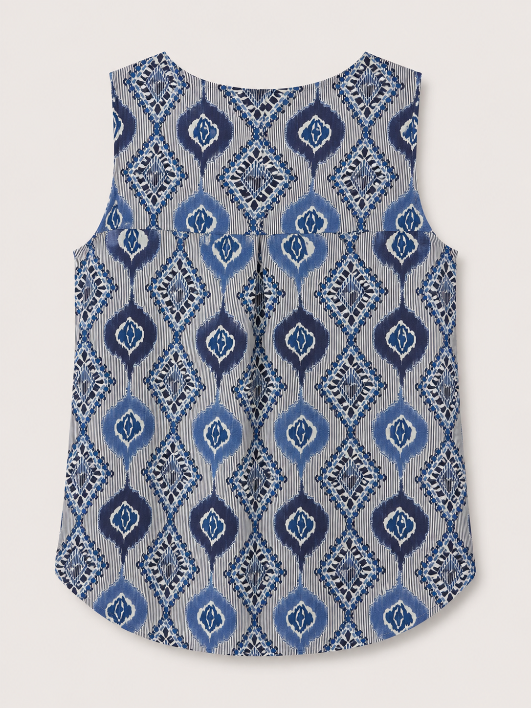 Blue pattern shirt