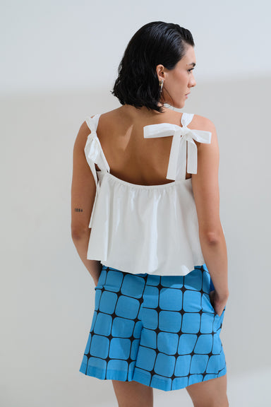 Μπλούζα κοντή balloon