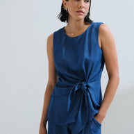 Μπλούζα με δέσιμο μπροστά