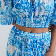 Τοπ κοντό έξω ώμοι κοχύλια