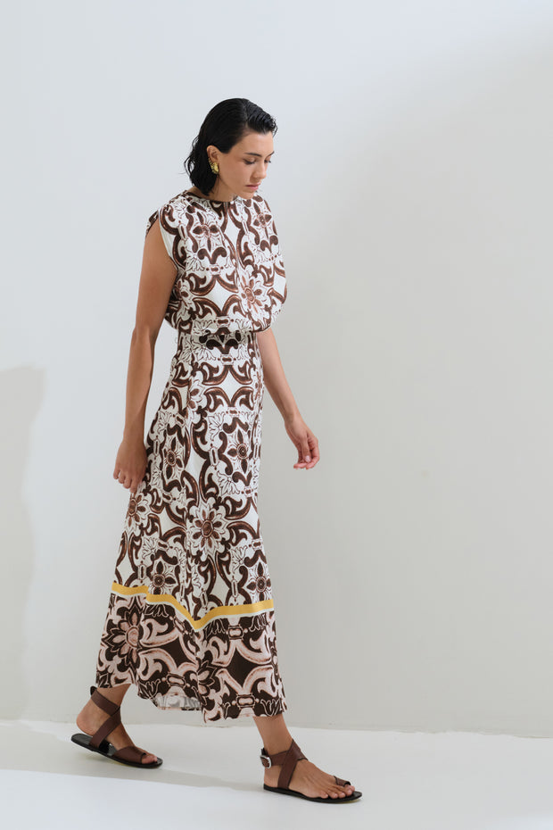 Φόρεμα ethnic midi