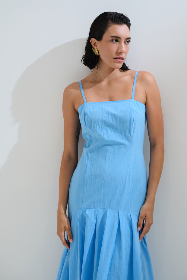 Balloon maxi dress
