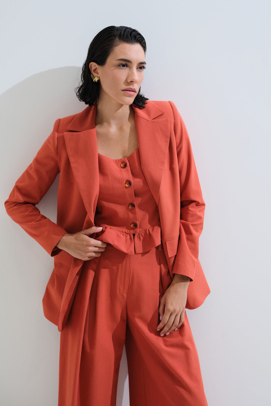 Σακάκι μακρύ ίσια γραμμή