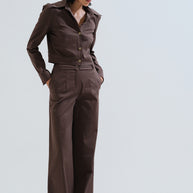 Παντελόνι κλασικό wide leg