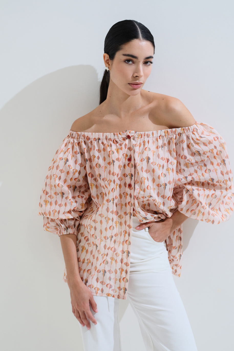 off shoulder blouse 