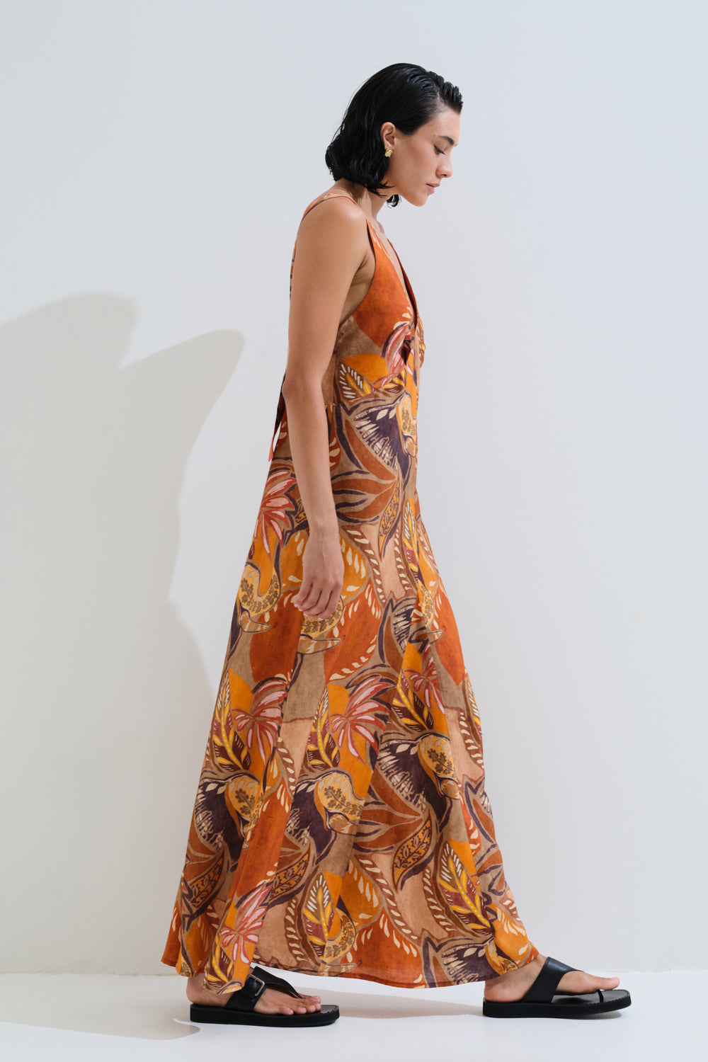 Printed dress bow tie