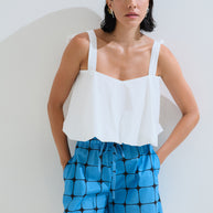 Cropped balloon top