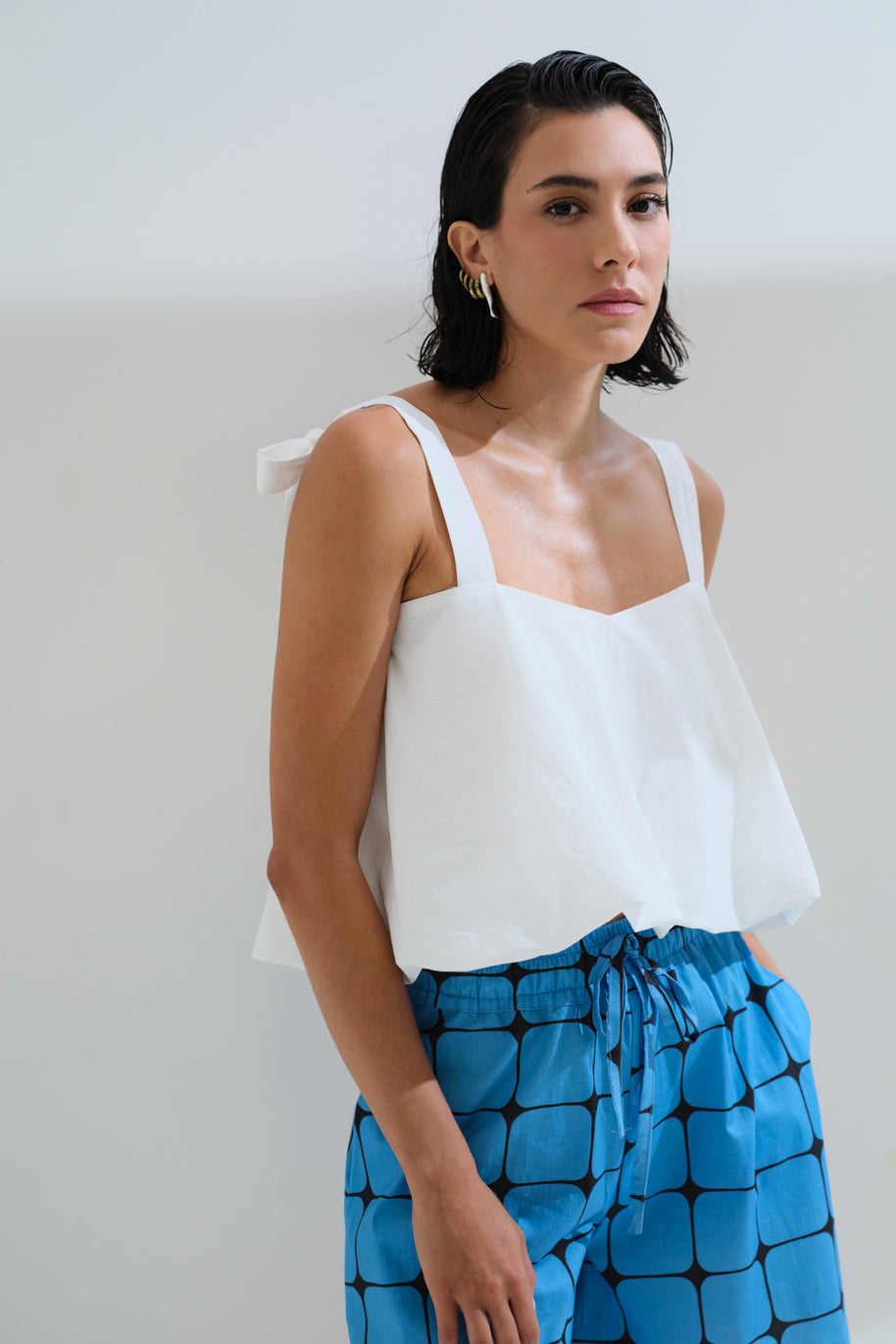 Cropped balloon top