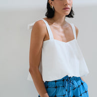 Cropped balloon top