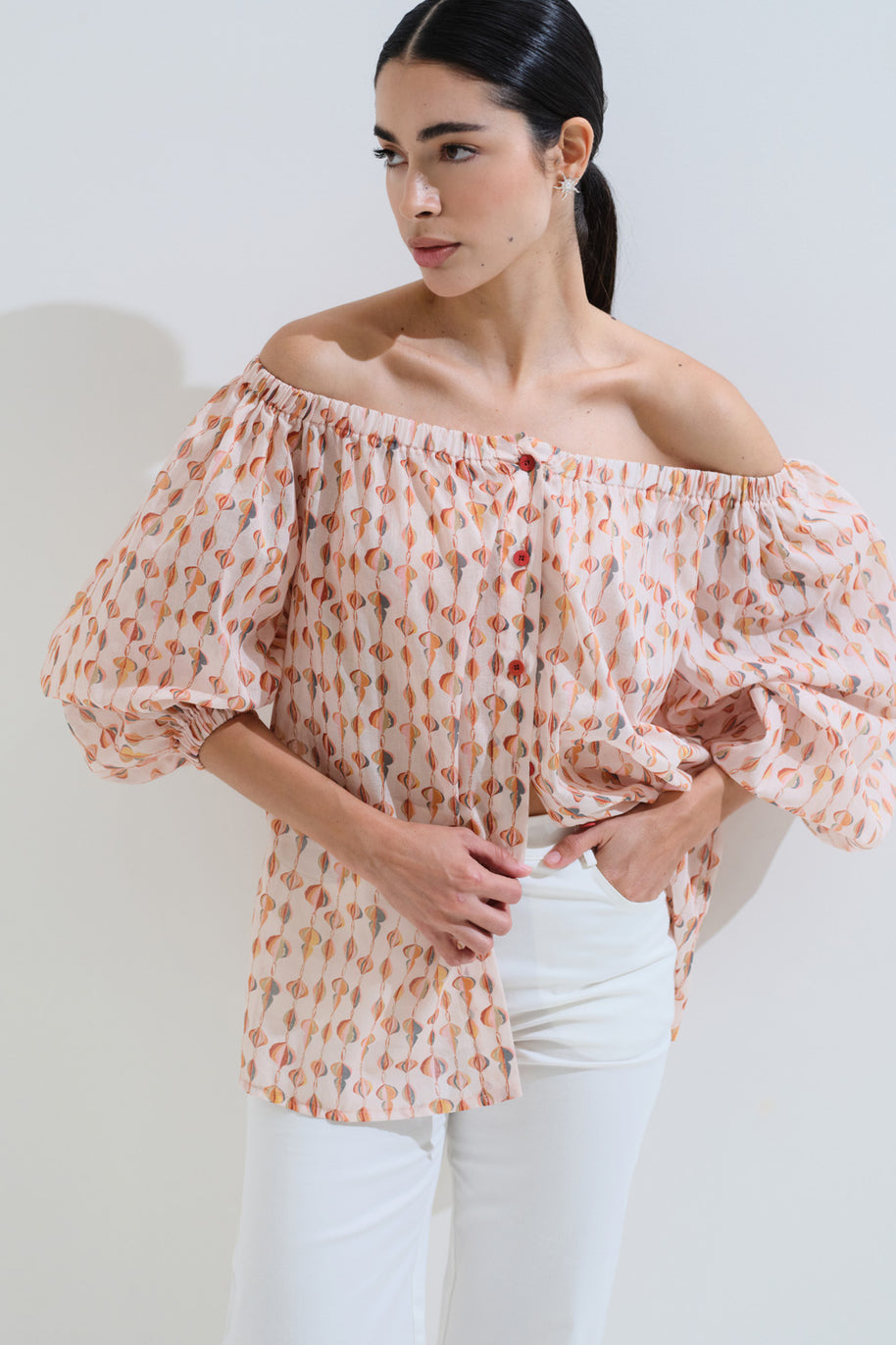 off shoulder blouse 