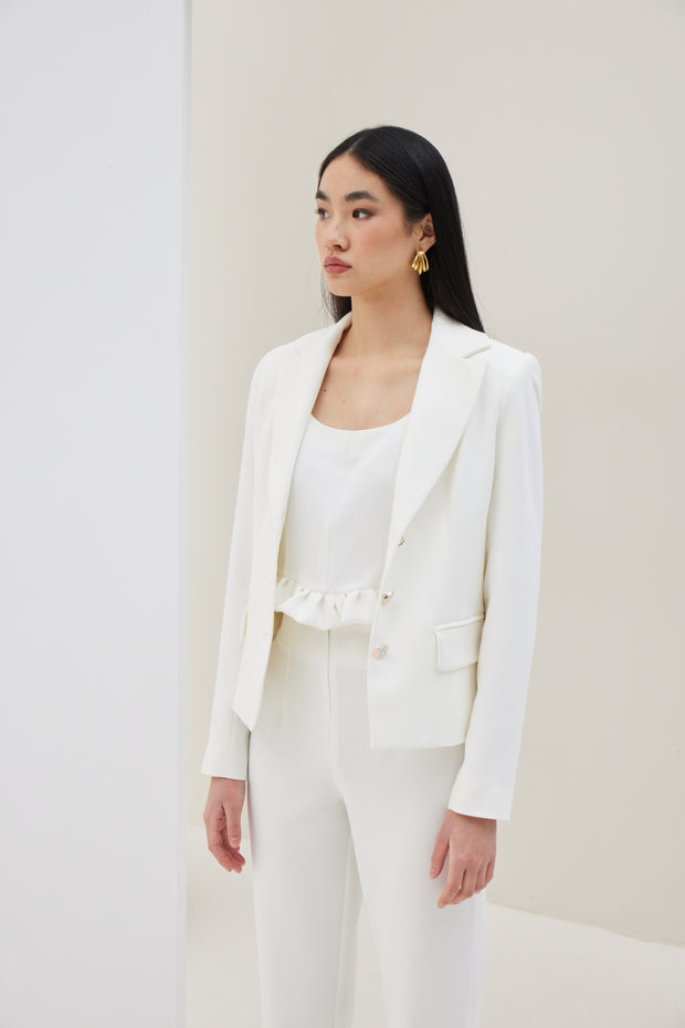 Σακάκι Κρεπ σε Κλασική Γραμμή