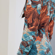Straight Line Velvet Dress