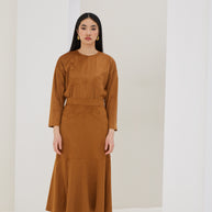 Φούστα Από Οικολογικό Σουέτ