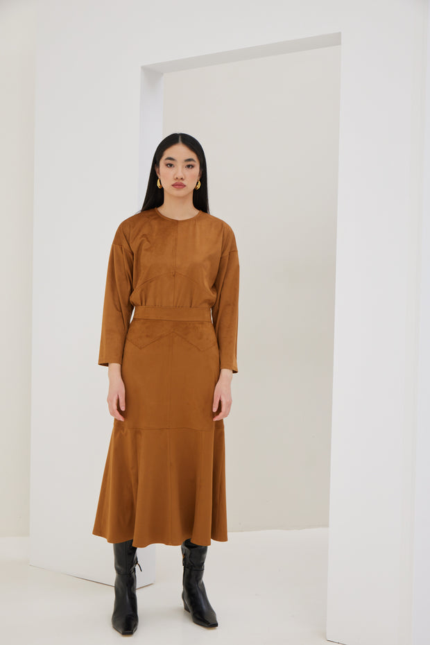 Φούστα Από Οικολογικό Σουέτ