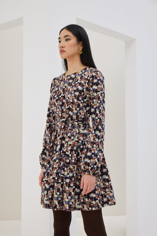 Pleated Dress