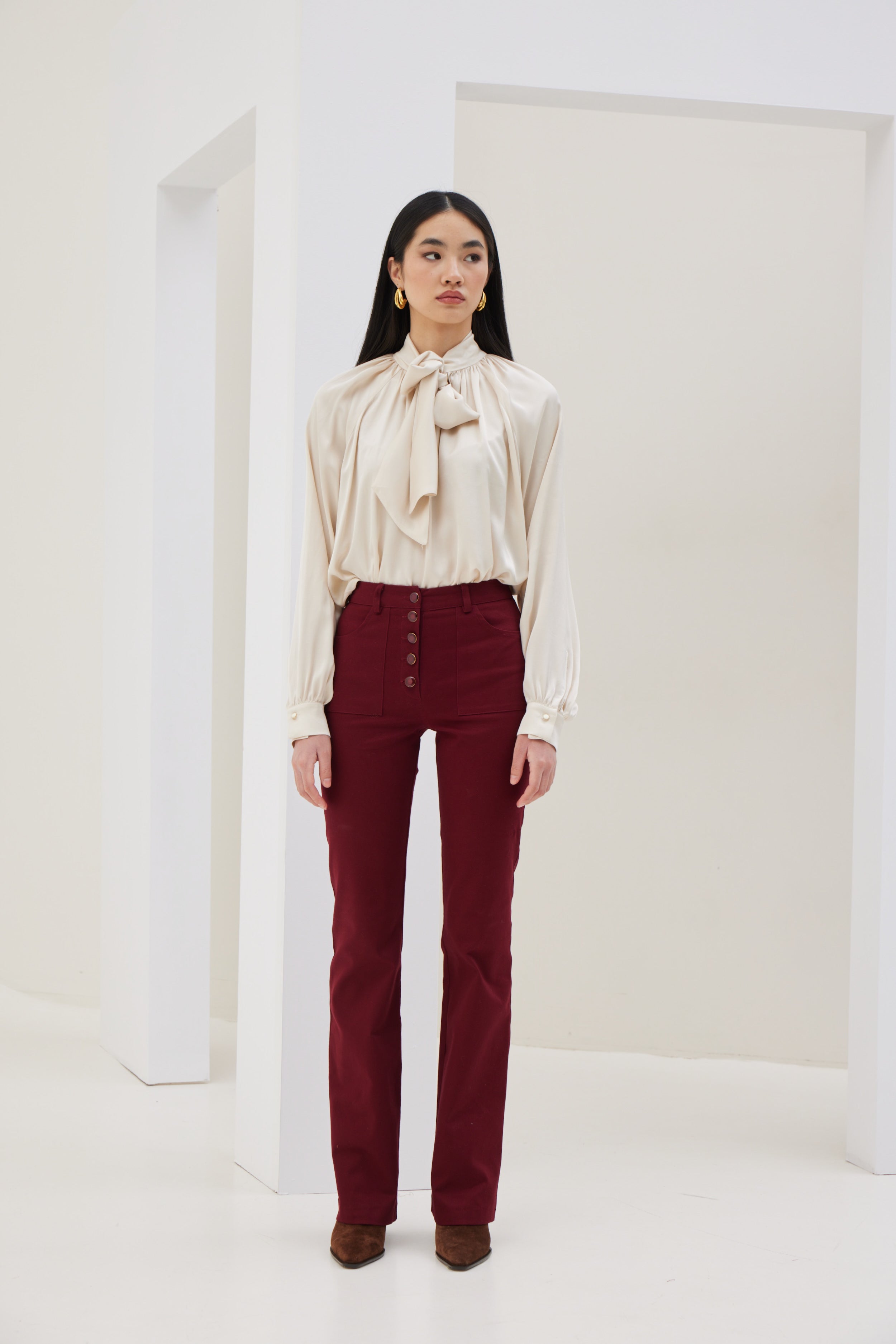 Παντελόνι με Διακοσμητικά Κουμπιά