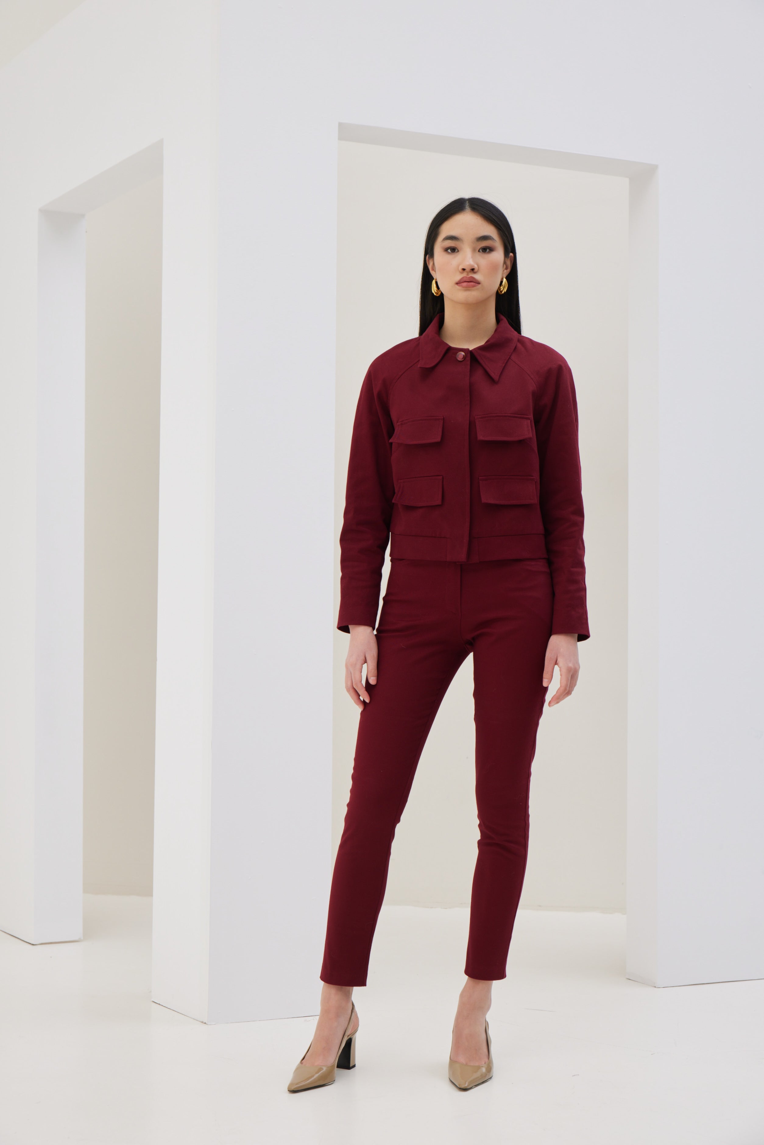 Κλασικό Στενό Ίσιο Παντελόνι