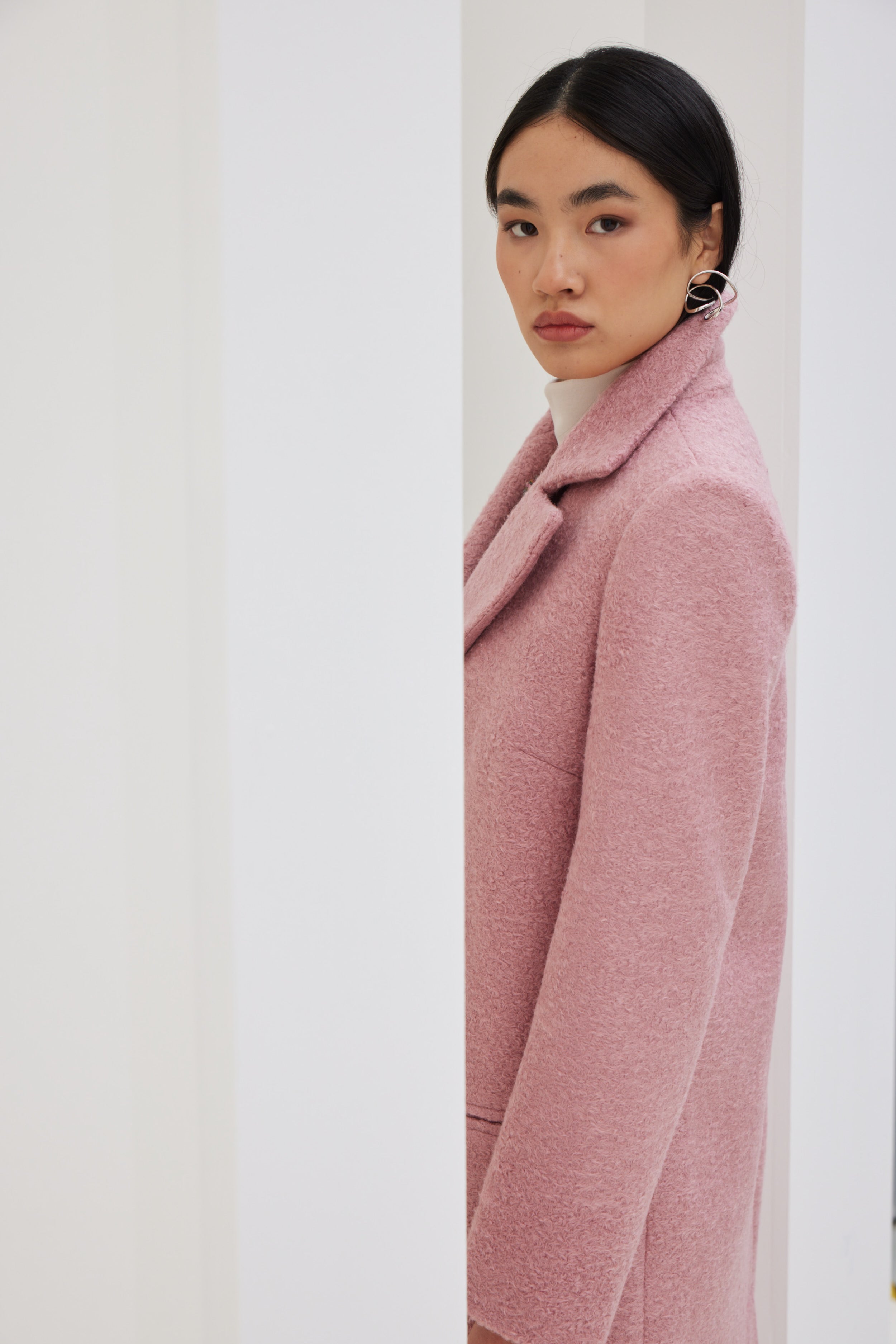 Μακρύ Σταυρωτό Παλτό