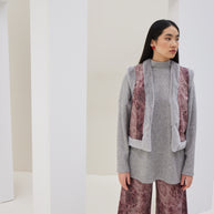 Γιλέκο Τζιν Εμπριμέ