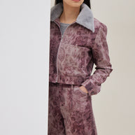 Εμπριμέ Φλοράλ Τζάκετ