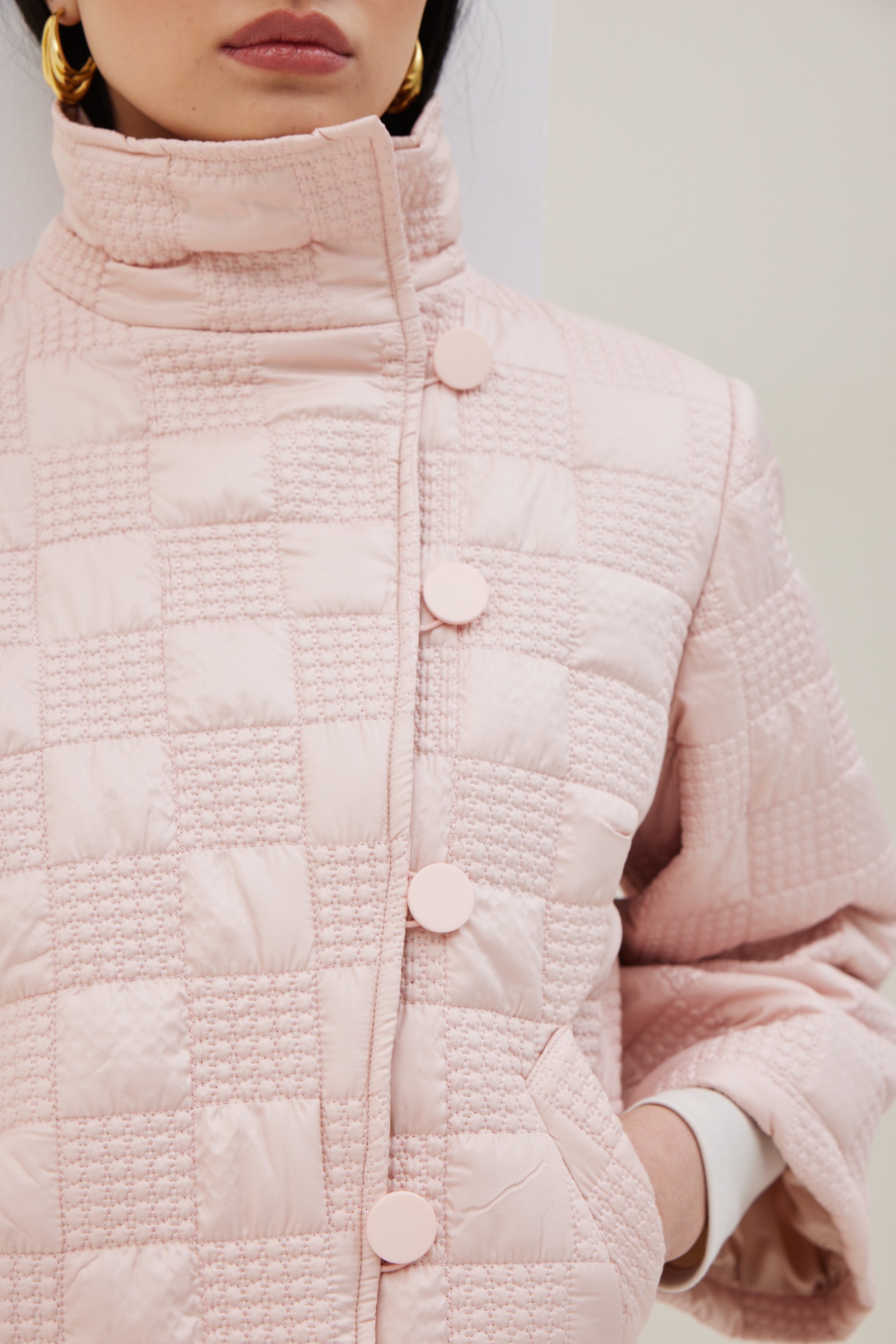 Κοντό Καπιτονέ Σακάκι