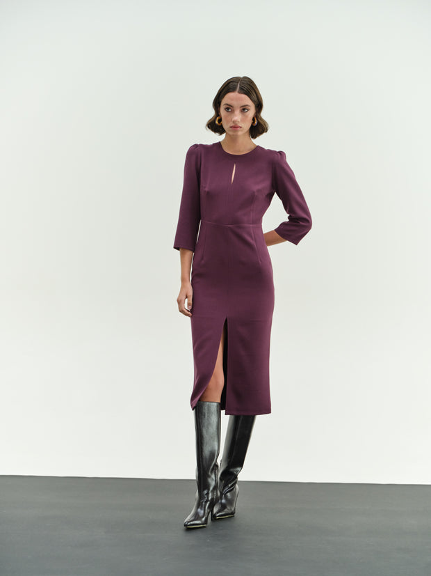 Κρέπ Φόρεμα Πενσιλ