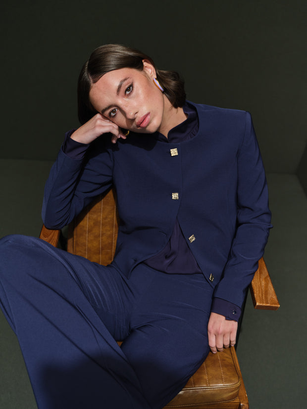 Σακάκι Στρογγυλός Λαιμός