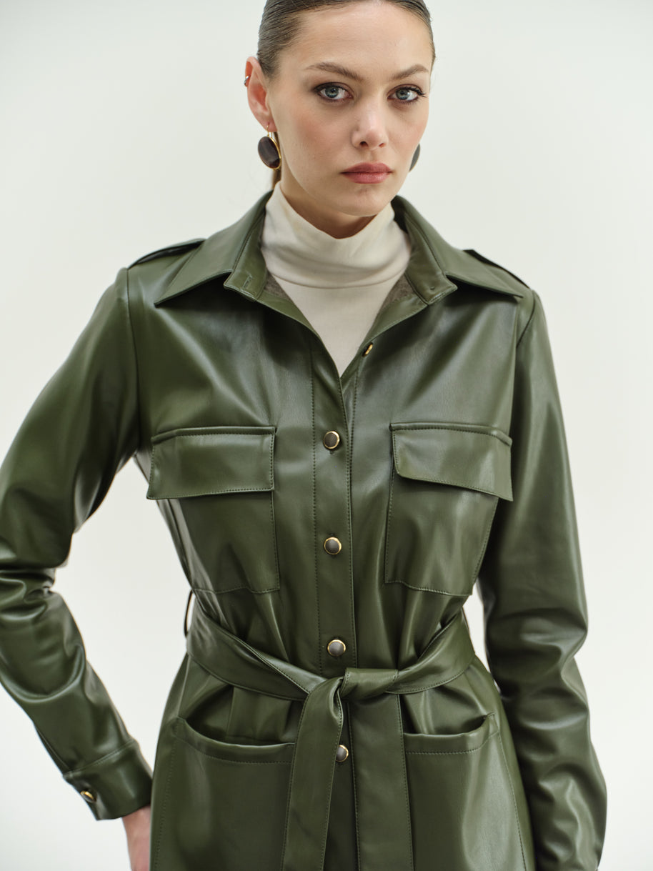 Πουκάμισο οικολογικό δέρμα