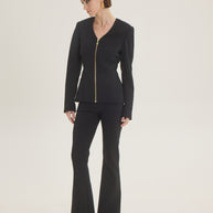 Pants wide hem