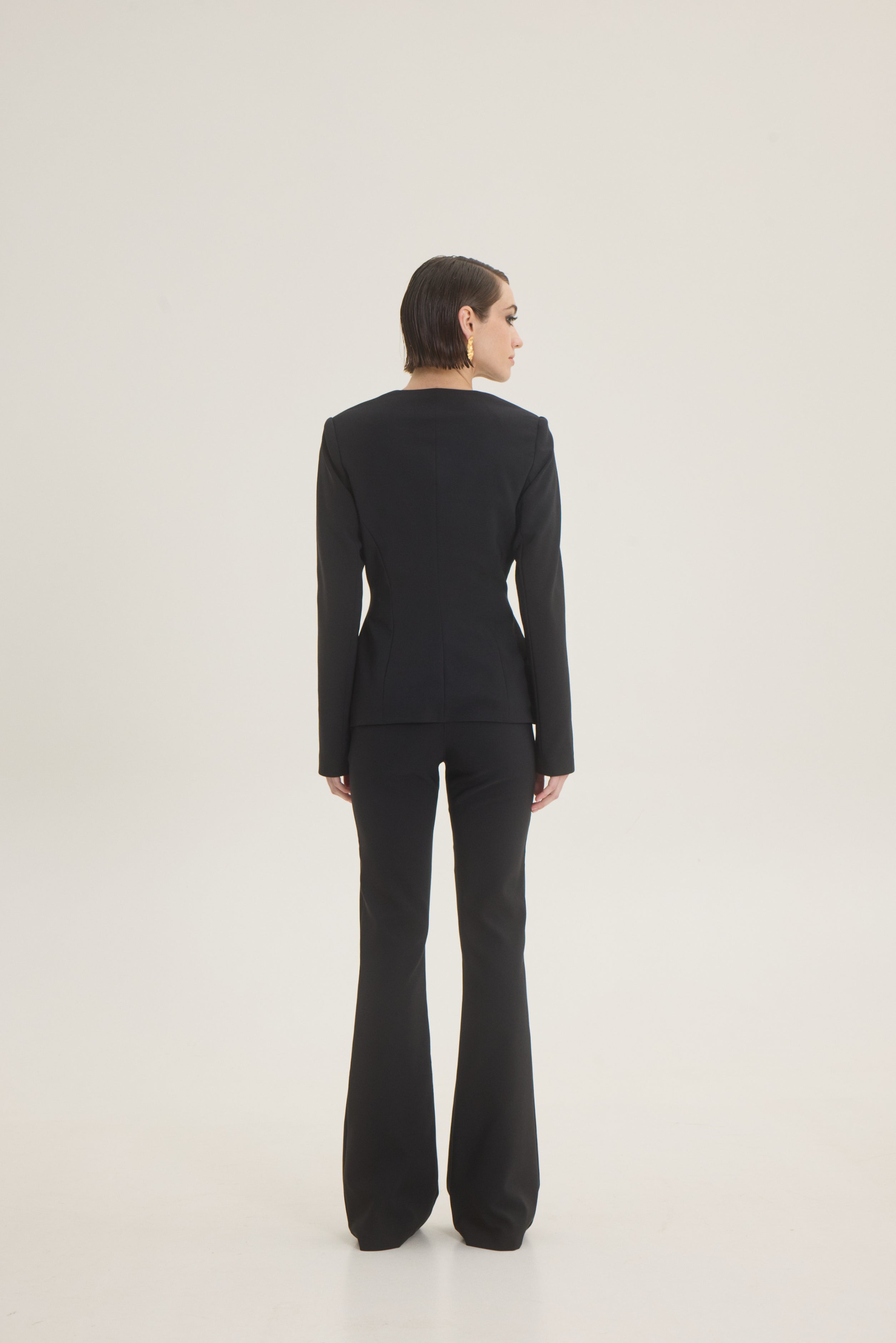 Pants wide hem