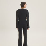 Pants wide hem