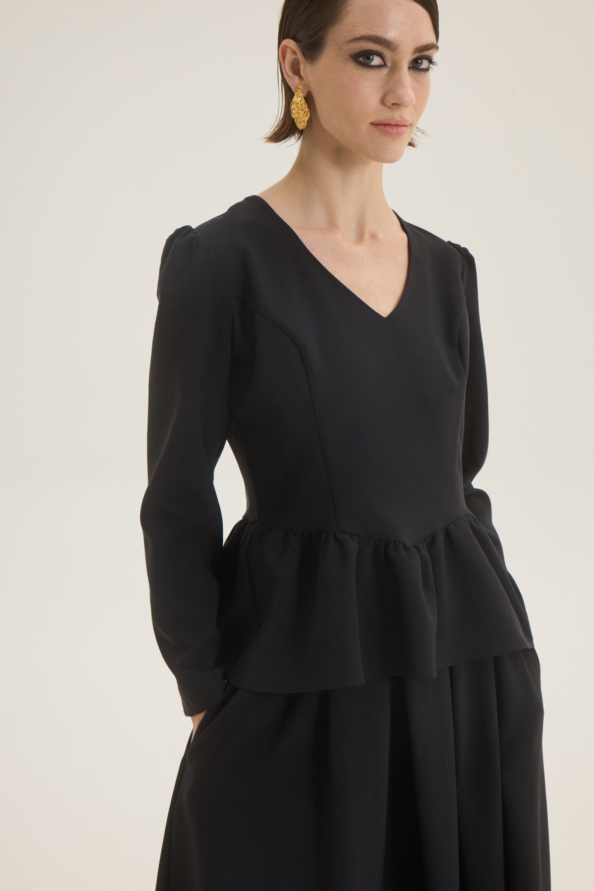 Peplum blouse