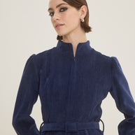 Mandarin collar dress
