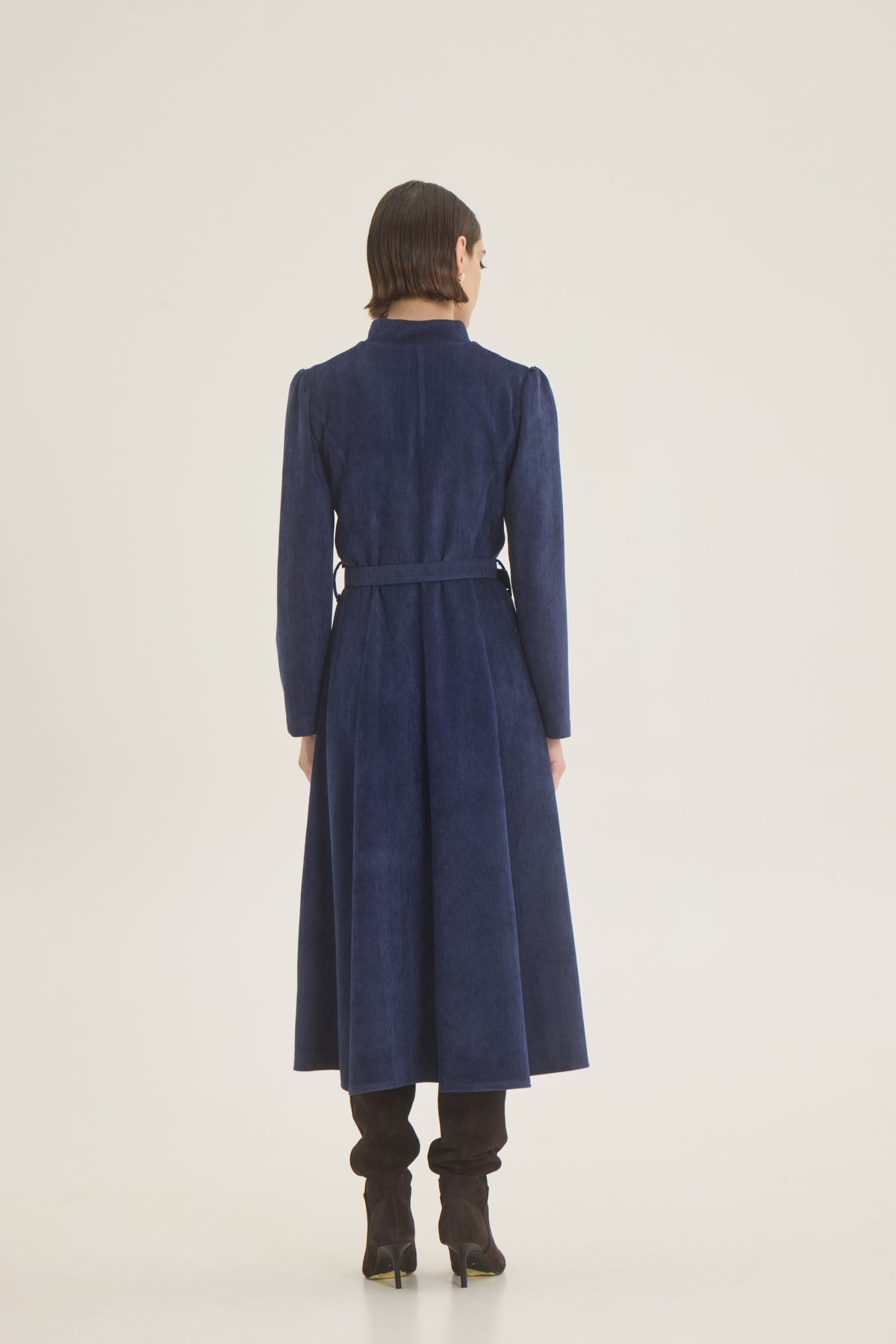 Mandarin collar dress