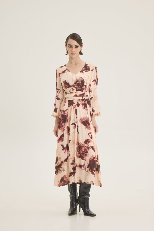 Blossom printed dress